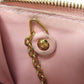 LOUIS VUITTON Coin case M63855 Vernis pink Porto cult · Simple