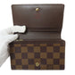 LOUIS VUITTON Bifold Wallet N61736 Damier canvas Brown Portefeuille Tresol