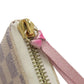 LOUIS VUITTON Long Wallet Purse N61264 Damier canvas white Portefeuille Clemence