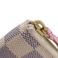 LOUIS VUITTON Long Wallet Purse N61264 Damier canvas white Portefeuille Clemence