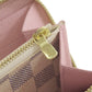 LOUIS VUITTON Long Wallet Purse N61264 Damier canvas white Portefeuille Clemence