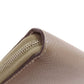 CELINE Long Wallet Purse Calfskin gray logo