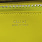 CELINE Long Wallet Purse Calfskin gray logo