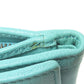 GUCCI Bifold Wallet 658633 Calfskin blue Diana Bamboo Compact Wallet