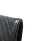 CHANEL Bifold Wallet Calfskin black COCO Mark Vstitch SilverMetal