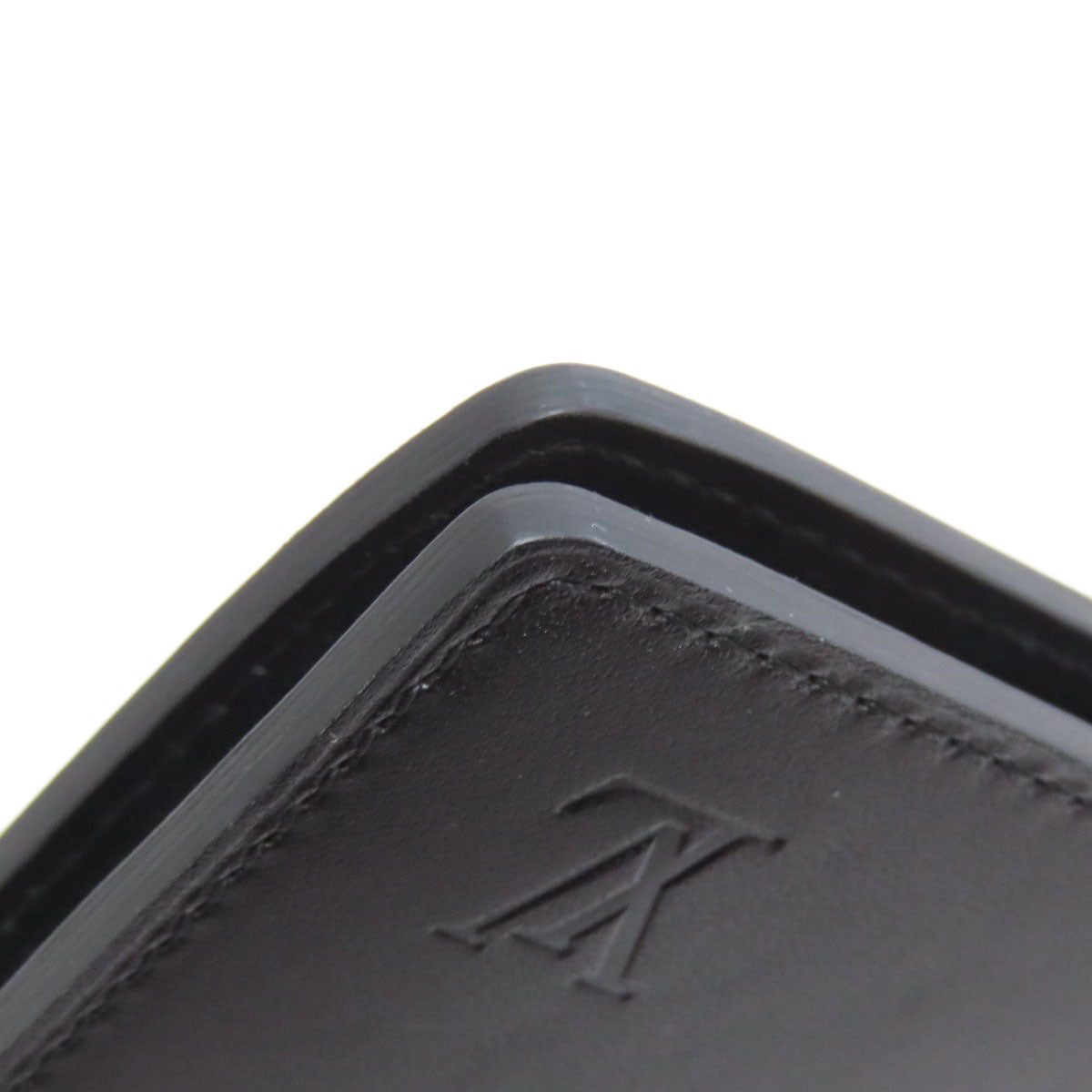 LOUIS VUITTON Bifold Wallet M85016 Nomad leather black Portefeuille・Marco Nomad