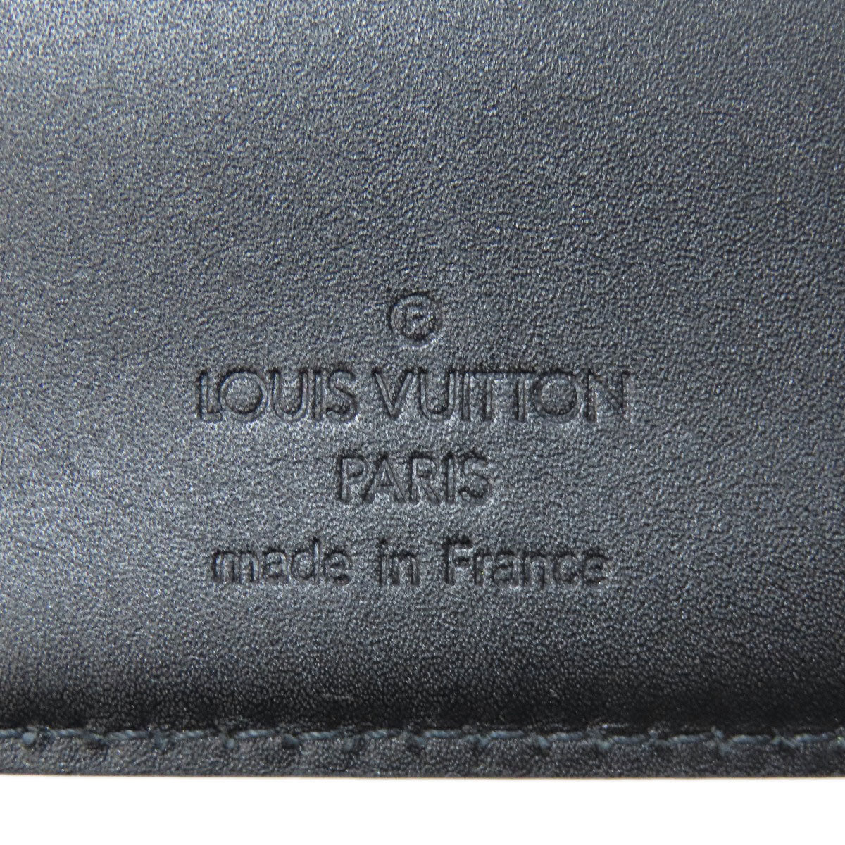 LOUIS VUITTON Bifold Wallet M85016 Nomad leather black Portefeuille・Marco Nomad
