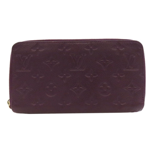 LOUIS VUITTON Long Wallet Purse M60359 Ann Platt purple Portefeuille / Wallet Ron