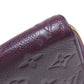 LOUIS VUITTON Long Wallet Purse M60359 Ann Platt purple Portefeuille / Wallet Ron