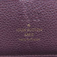 LOUIS VUITTON Long Wallet Purse M60359 Ann Platt purple Portefeuille / Wallet Ron