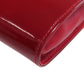 CHANEL Accessory pouch enamel Red COCO Mark ChainShoulder