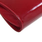 CHANEL Accessory pouch enamel Red COCO Mark ChainShoulder