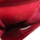 CHANEL Accessory pouch enamel Red COCO Mark ChainShoulder