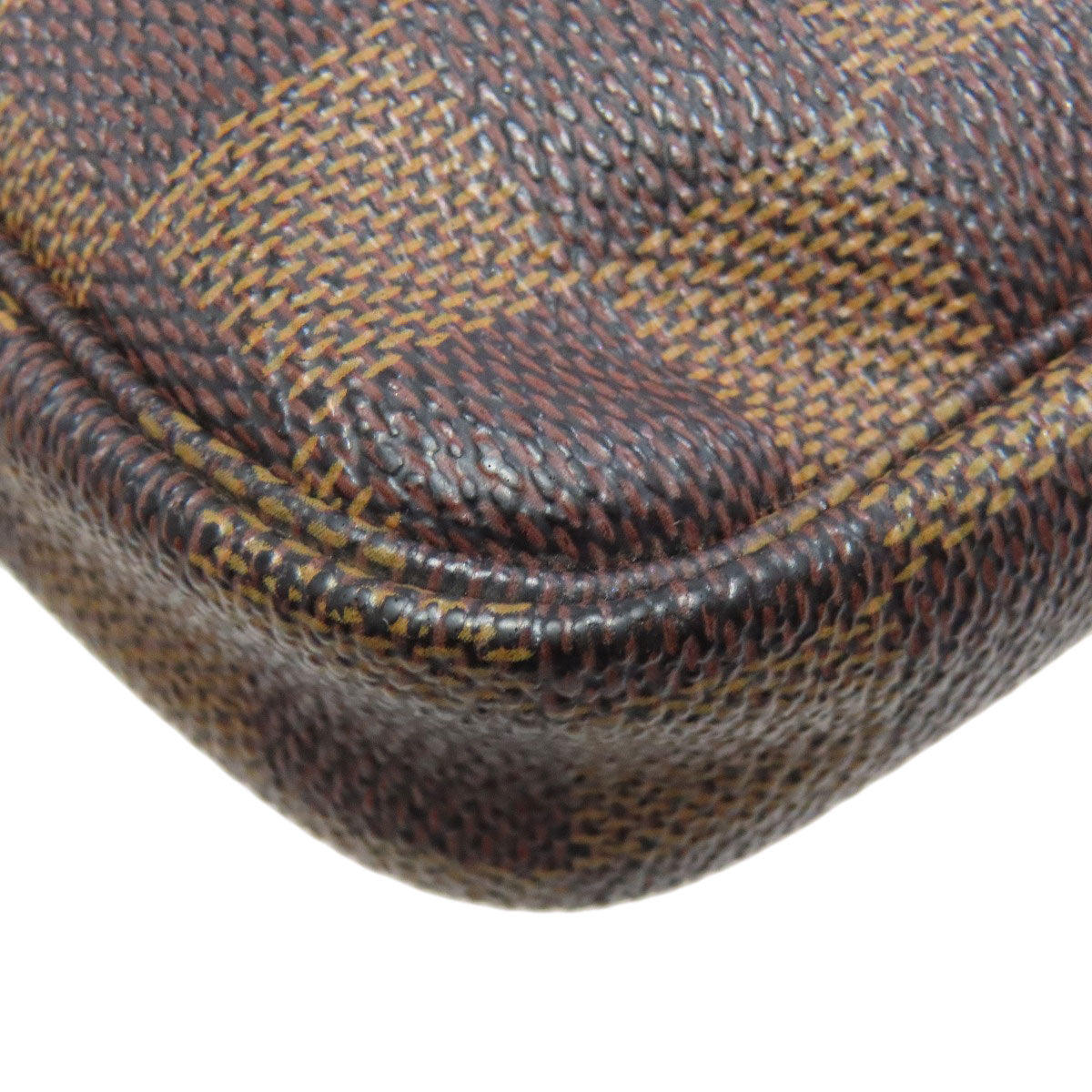 LOUIS VUITTON Accessory pouch N58009 Damier canvas Brown Mini Pochette Accessoires