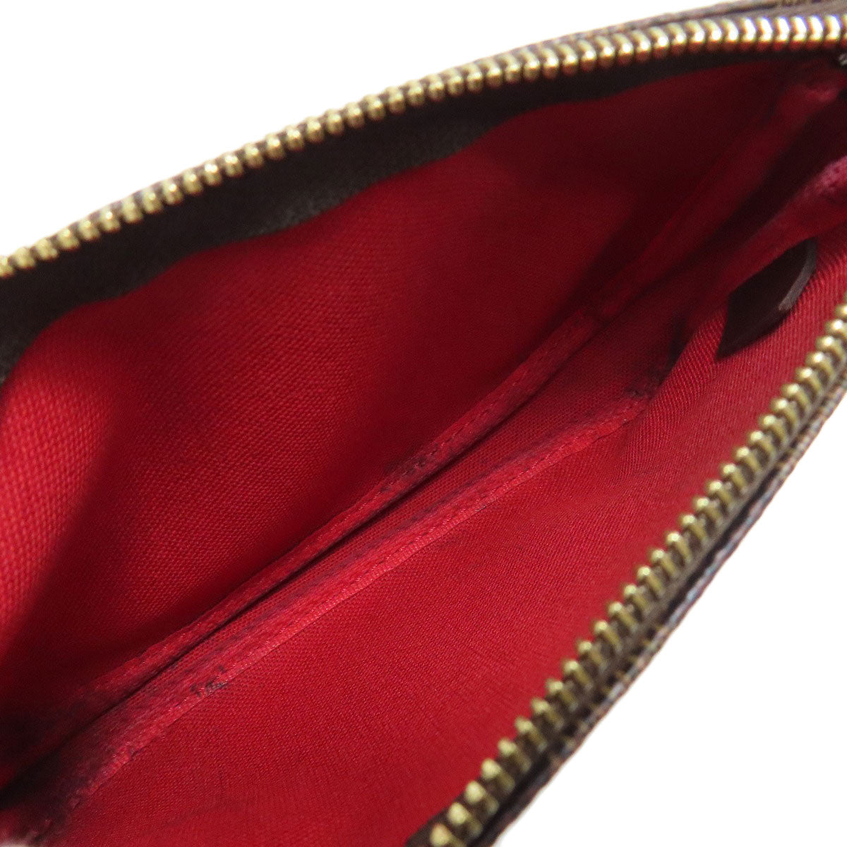 LOUIS VUITTON Accessory pouch N58009 Damier canvas Brown Mini Pochette Accessoires