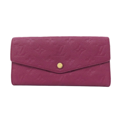 LOUIS VUITTON Long Wallet Purse M60341 Ann Platt purple Portefeuille Curie