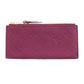LOUIS VUITTON Long Wallet Purse M60341 Ann Platt purple Portefeuille Curie