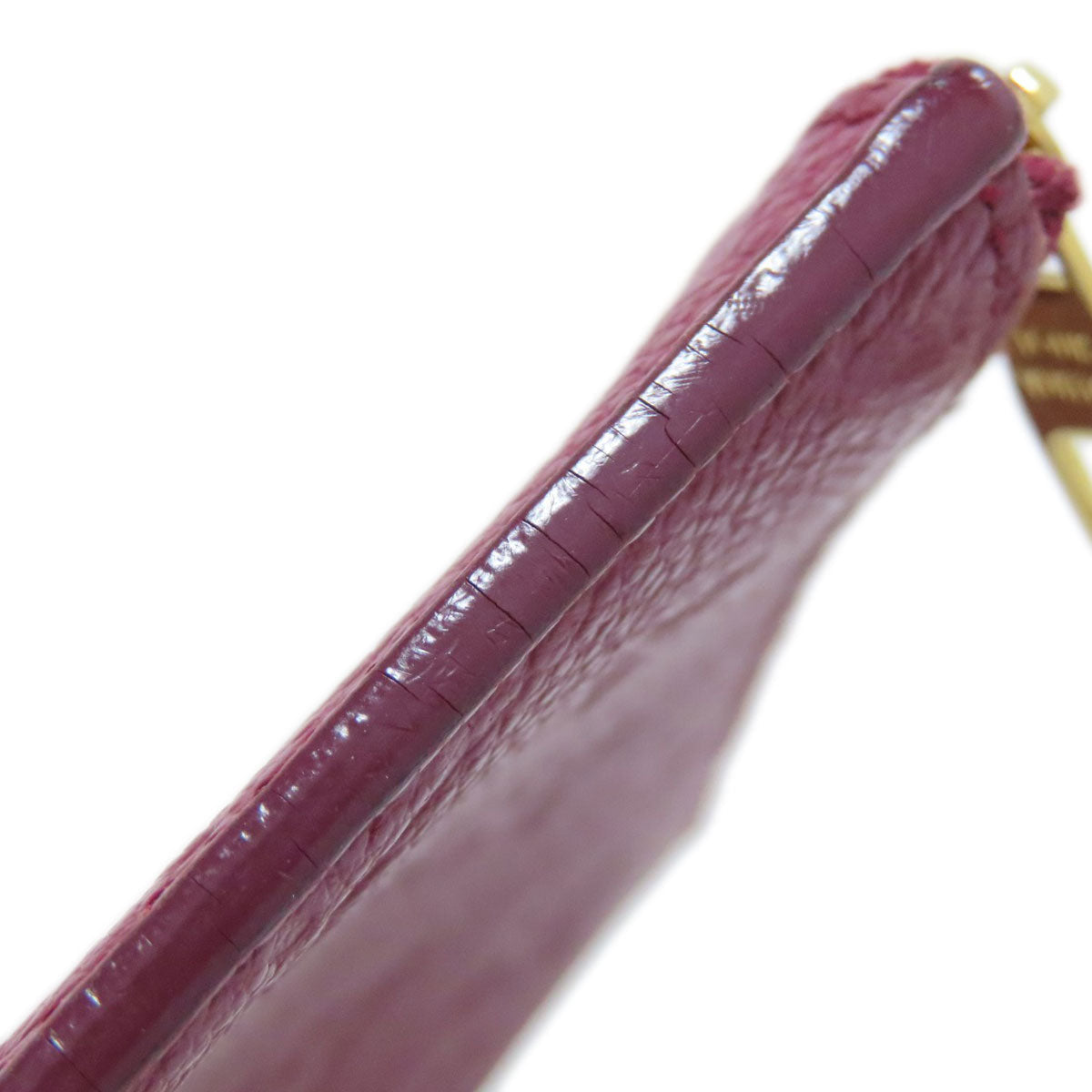 LOUIS VUITTON Long Wallet Purse M60341 Ann Platt purple Portefeuille Curie