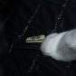 CHANEL Clutch bag leather blue COCO Mark Bicolor