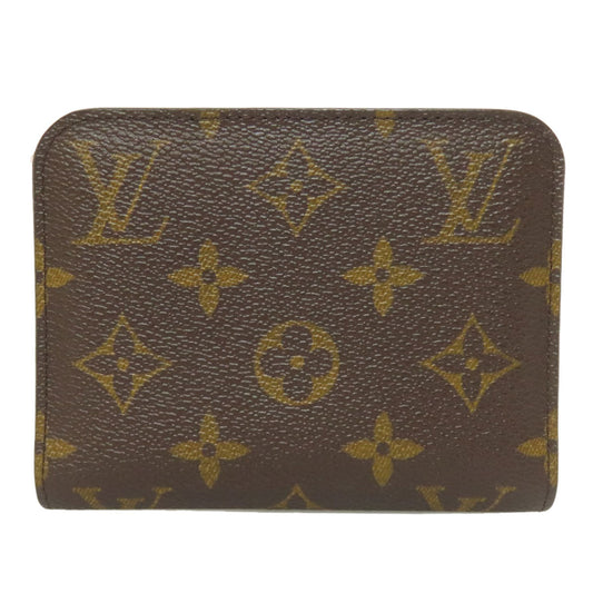 LOUIS VUITTON Bifold Wallet M60229 Monogram canvas Brown Porto Monnaie Insolite Fleuri