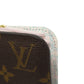 LOUIS VUITTON Bifold Wallet M60229 Monogram canvas Brown Porto Monnaie Insolite Fleuri