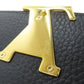 LOUIS VUITTON Long Wallet Purse M61248 Taurillon Clemence black Portefeuille Capsine