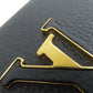 LOUIS VUITTON Long Wallet Purse M61248 Taurillon Clemence black Portefeuille Capsine