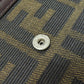 FENDI Bifold Wallet canvas Brown Zucca Pattern