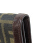 FENDI Bifold Wallet canvas Brown Zucca Pattern