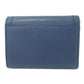 GUCCI Bifold Wallet 257017 Calfskin blue Bamboo