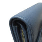 GUCCI Bifold Wallet 257017 Calfskin blue Bamboo