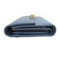 GUCCI Bifold Wallet 257017 Calfskin blue Bamboo