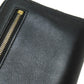 LOEWE Bifold Wallet Calfskin black Knot Compact Zip-Around Wallet