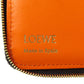 LOEWE Bifold Wallet Calfskin black Knot Compact Zip-Around Wallet