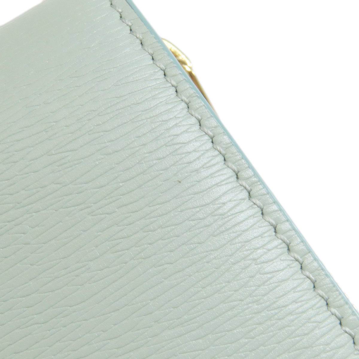 GUCCI Bifold Wallet 772639 Calfskin blue Script Mini Wallet