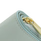 GUCCI Bifold Wallet 772639 Calfskin blue Script Mini Wallet