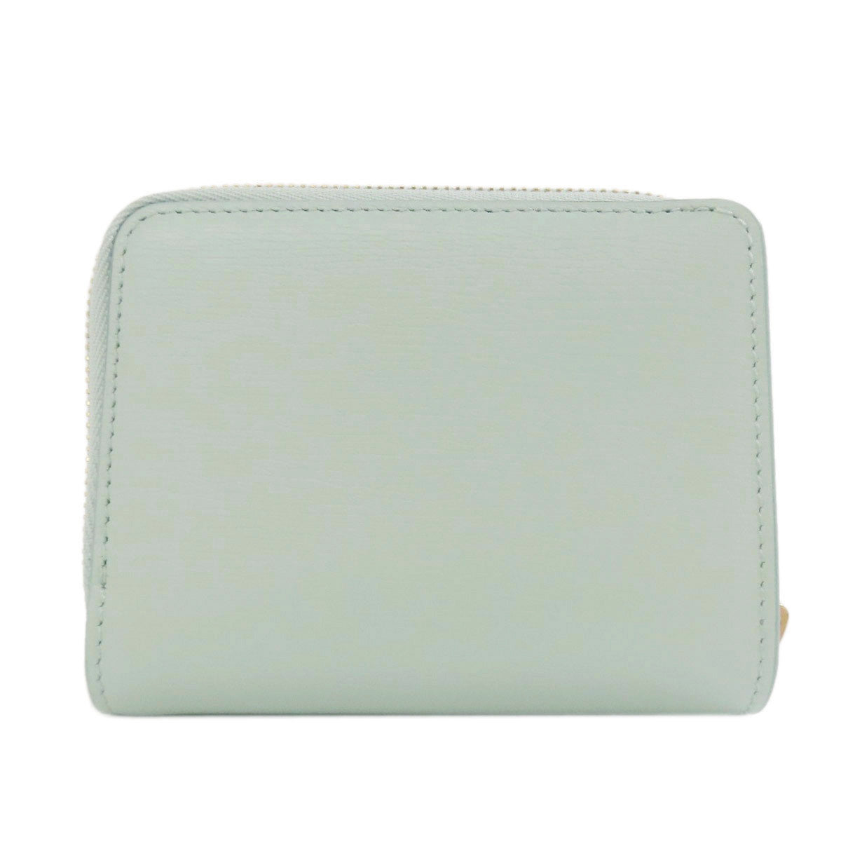 GUCCI Bifold Wallet 772639 Calfskin blue Script Mini Wallet