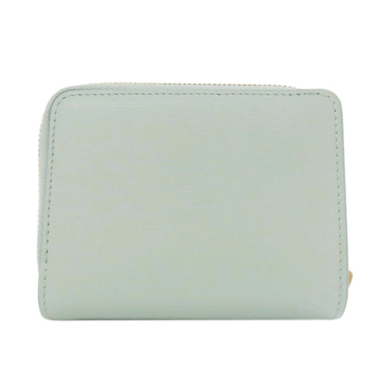 GUCCI Bifold Wallet 772639 Calfskin blue Script Mini Wallet