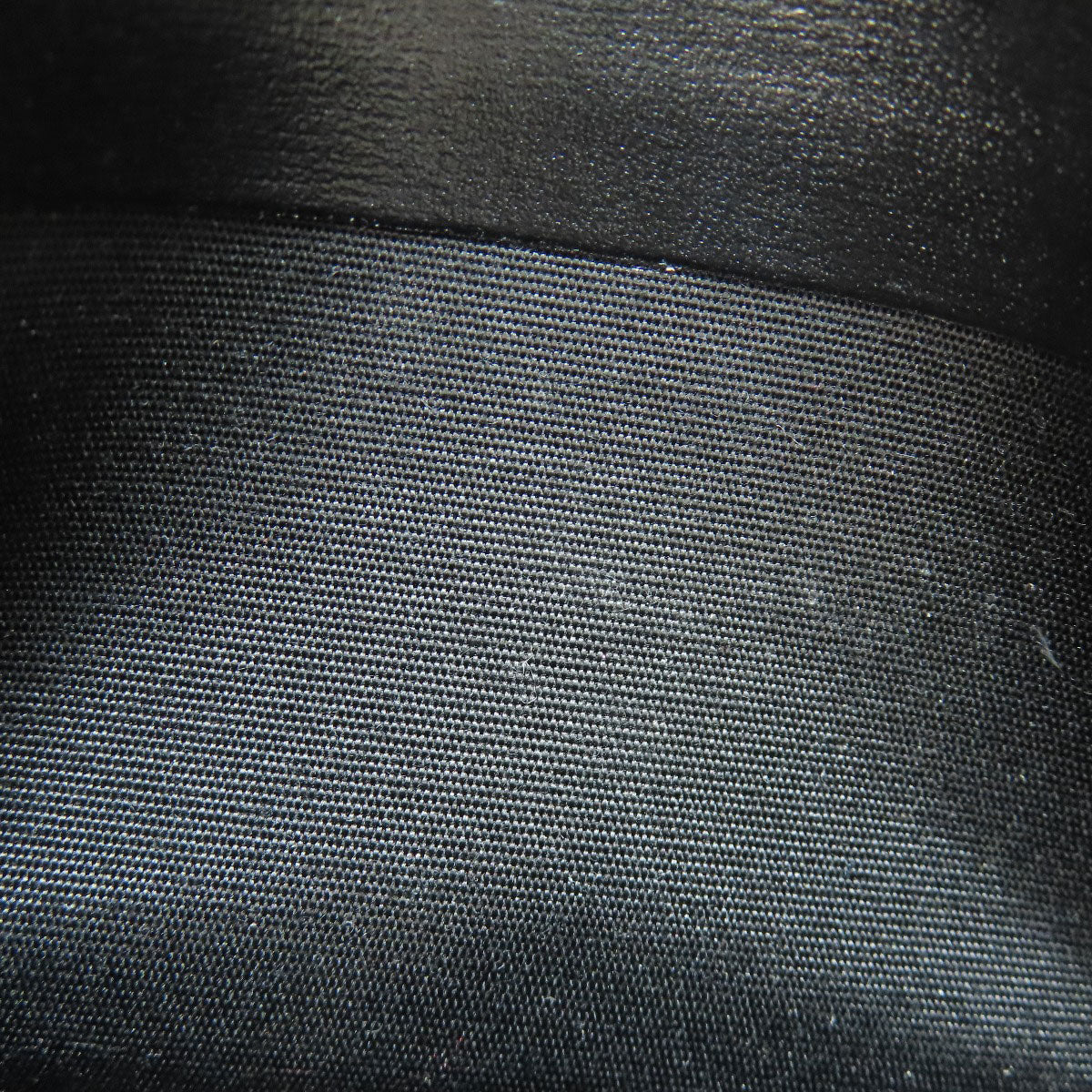 CELINE Coin case leather black Triomphe