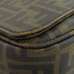 FENDI Shoulder Bag PVC Brown Zucca Pattern