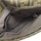 FENDI Shoulder Bag PVC Brown Zucca Pattern