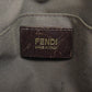 FENDI Shoulder Bag PVC Brown Zucca Pattern