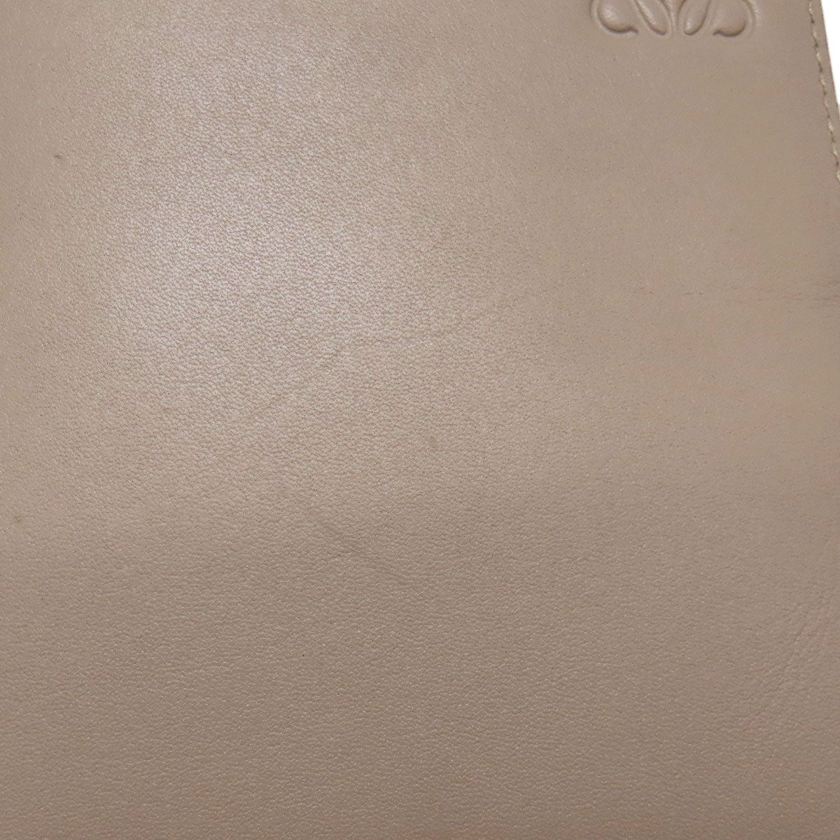 LOEWE Accessory pouch Calfskin gray Anagram Organizer