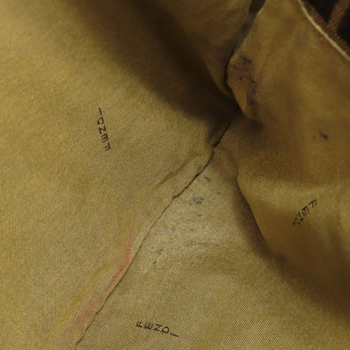 FENDI Tote Bag canvas Brown Zucca Pattern