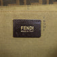 FENDI Tote Bag canvas Brown Zucca Pattern