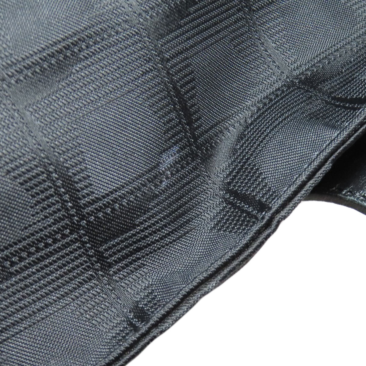 CHANEL Tote Bag Nylon jacquard black New Travel Line MM