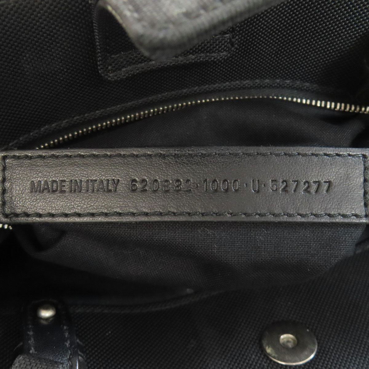 BALENCIAGA Handbag 620882 canvas black 2WAY