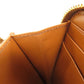 CELINE Coin case leather Brown Triomphe