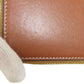 CELINE Coin case leather Brown Triomphe