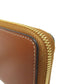 CELINE Coin case leather Brown Triomphe